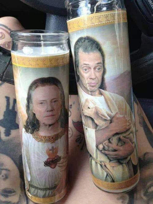 Anorak News | The Steve Buscemi Christmas Jesus Candle