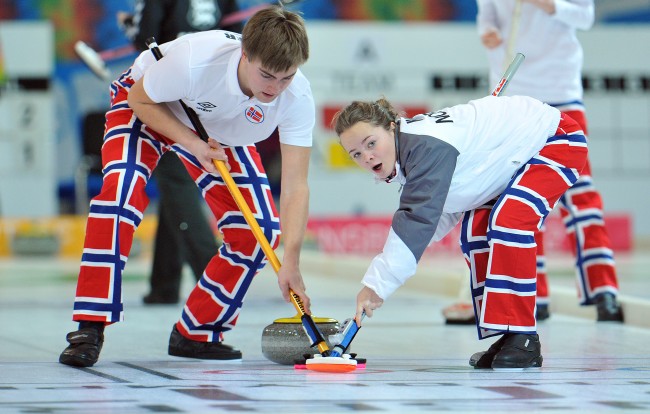 Anorak News Norway’s Curling Team Are Early Leaders In Olympics Fashion Stakes With Their