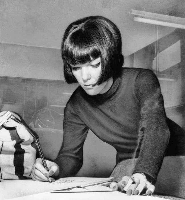 Mary Quant in 1963 /AP/Press Association Images
