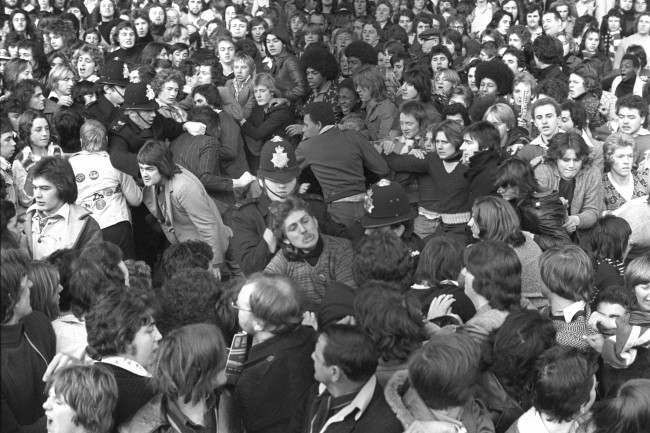 PA 17556242 Police And British Football Hooligans   1970 to 1980