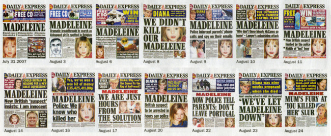 daily express mccann obsession