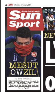 Ozil Newcastle