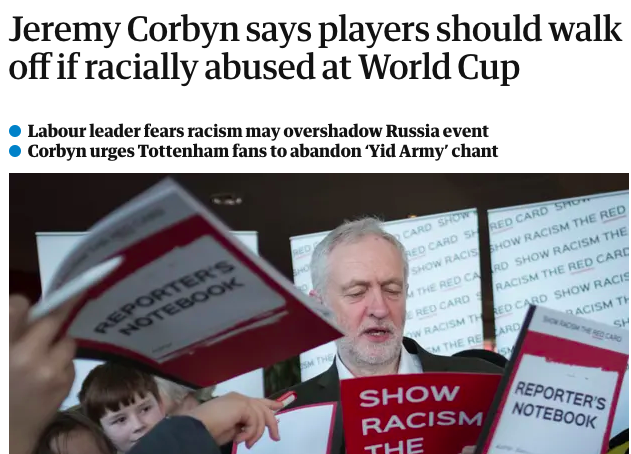 Corbyn racist