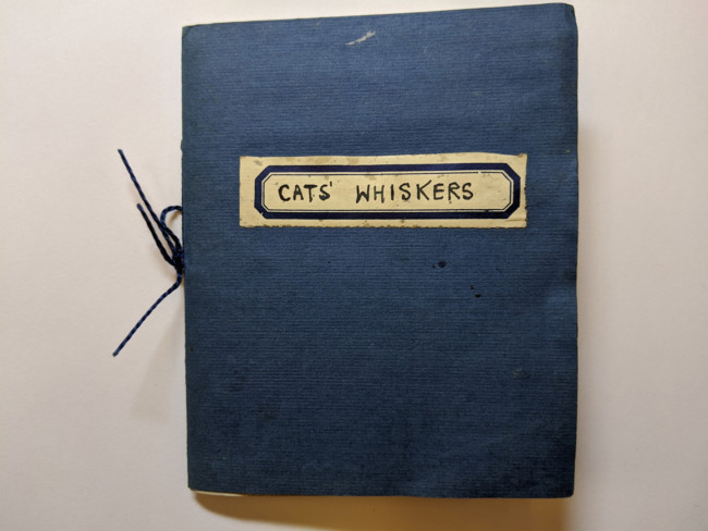 cat whiskers 1941