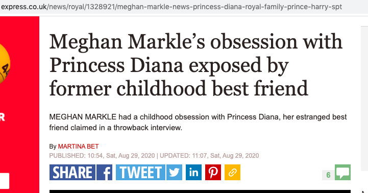 Meghan Markle Daily Express